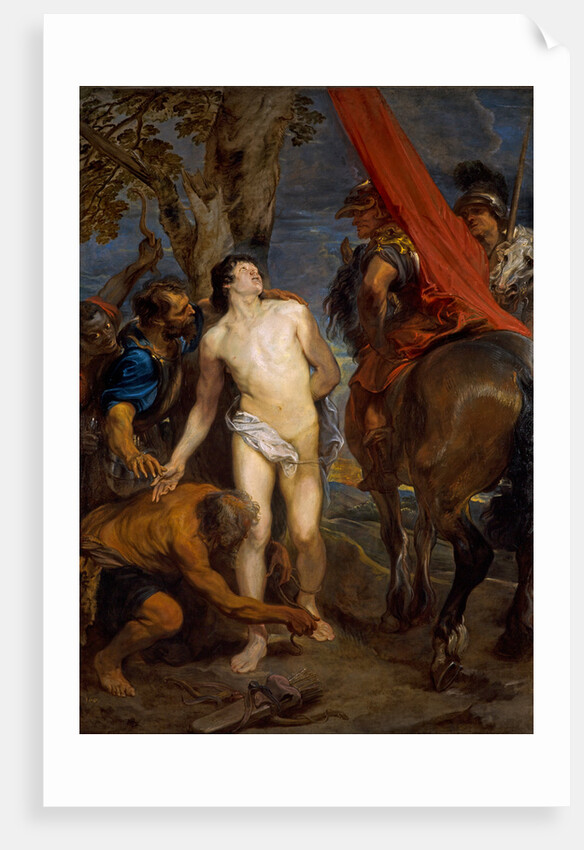 Saint Sebastian Bound for Martyrdom by Sir Anthony van Dyck